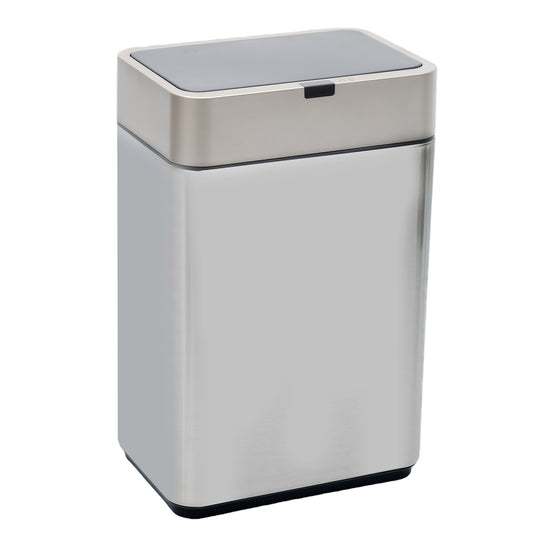 CEDARRA Automatic Motion Sensor Trash Can, 2.4 Gallon Stainless Steel Garbage Bin